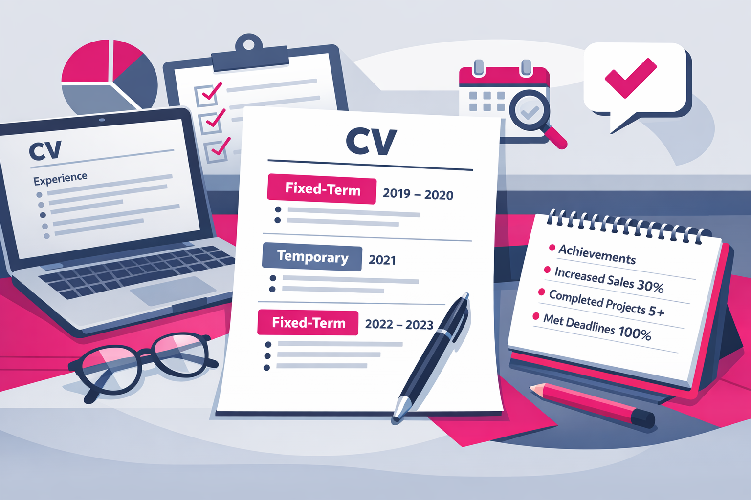 How to Explain Short-Term Jobs on Your CV Clearly