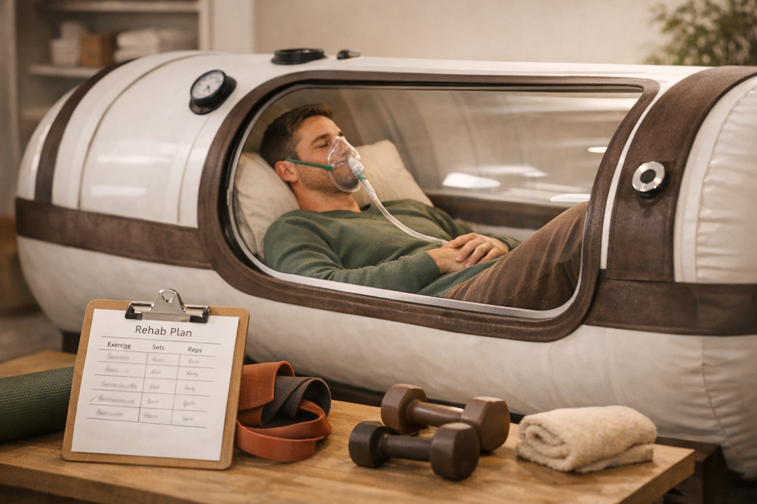 HBOT for Injury Recovery Support: What to Expect