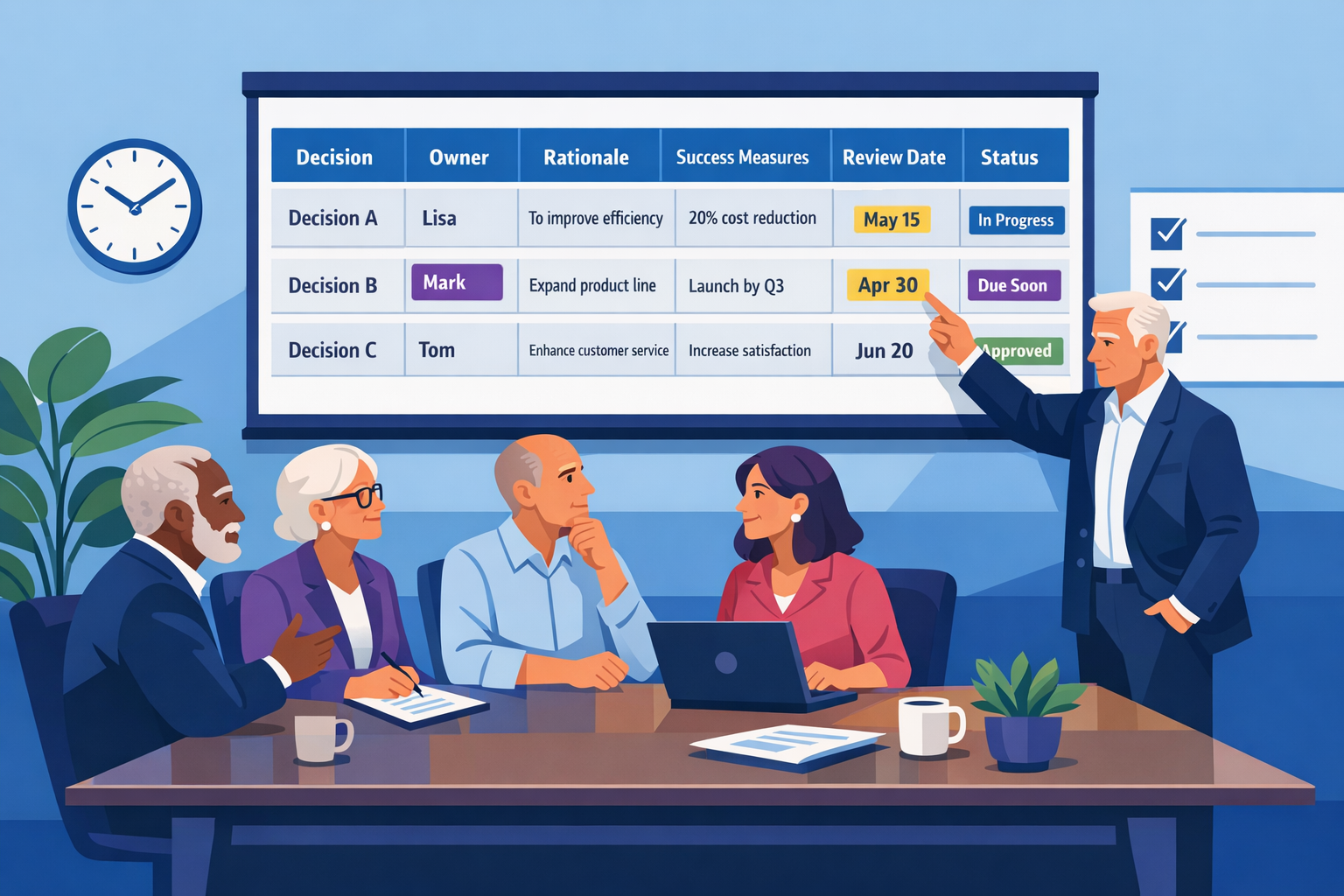 Build a Leadership Decision Log That Forces Accountability
