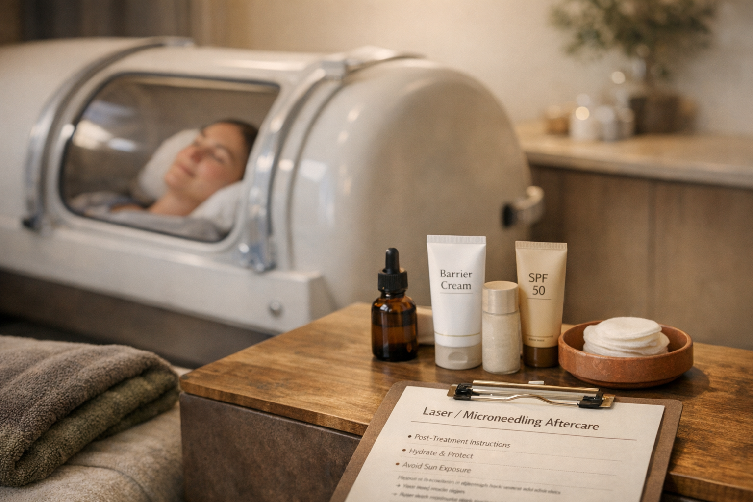 HBOT for Skin Repair After Aesthetic Treatments: A Practical Guide