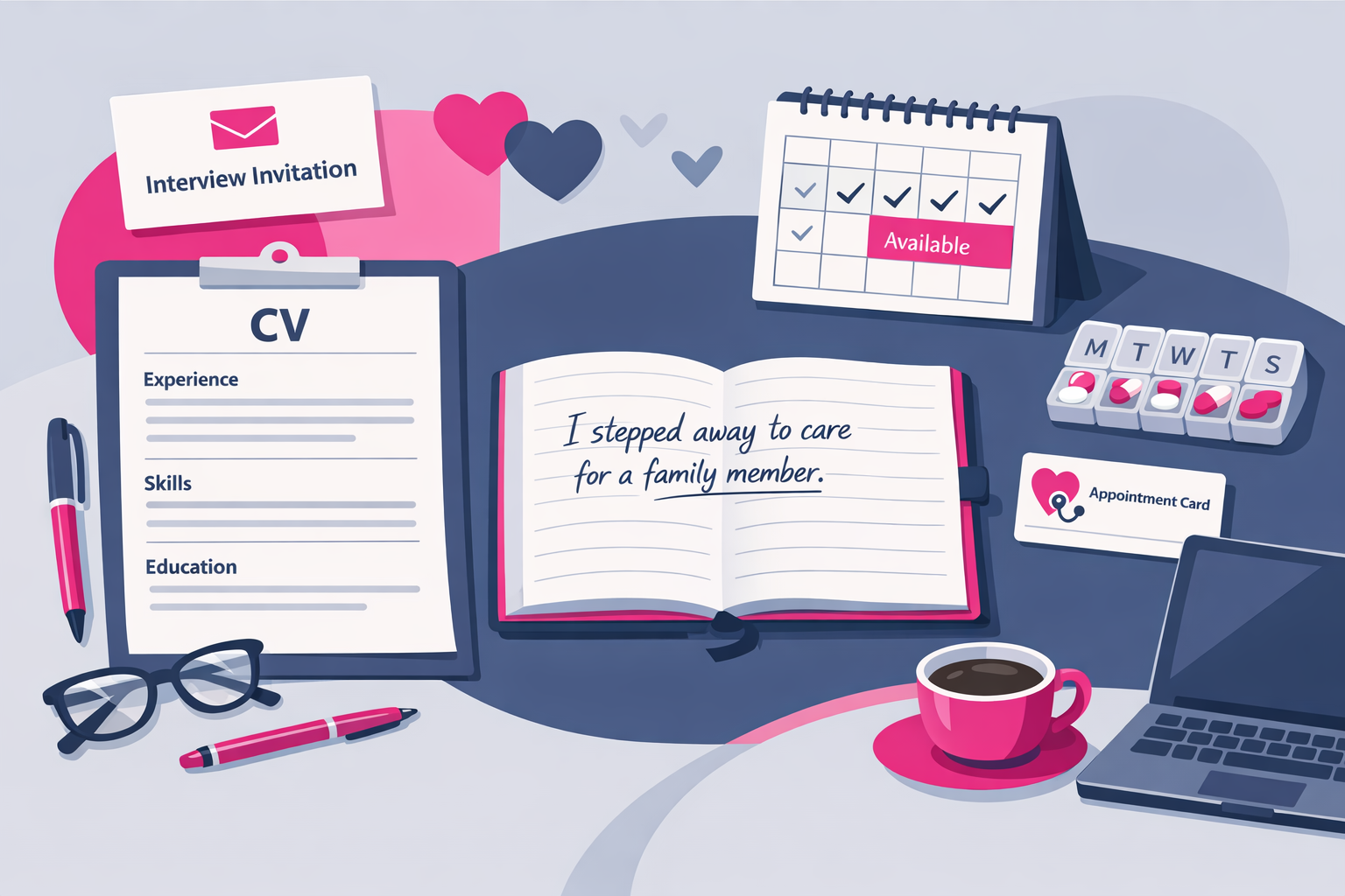 Explain Caring Responsibilities on Your CV and Interviews