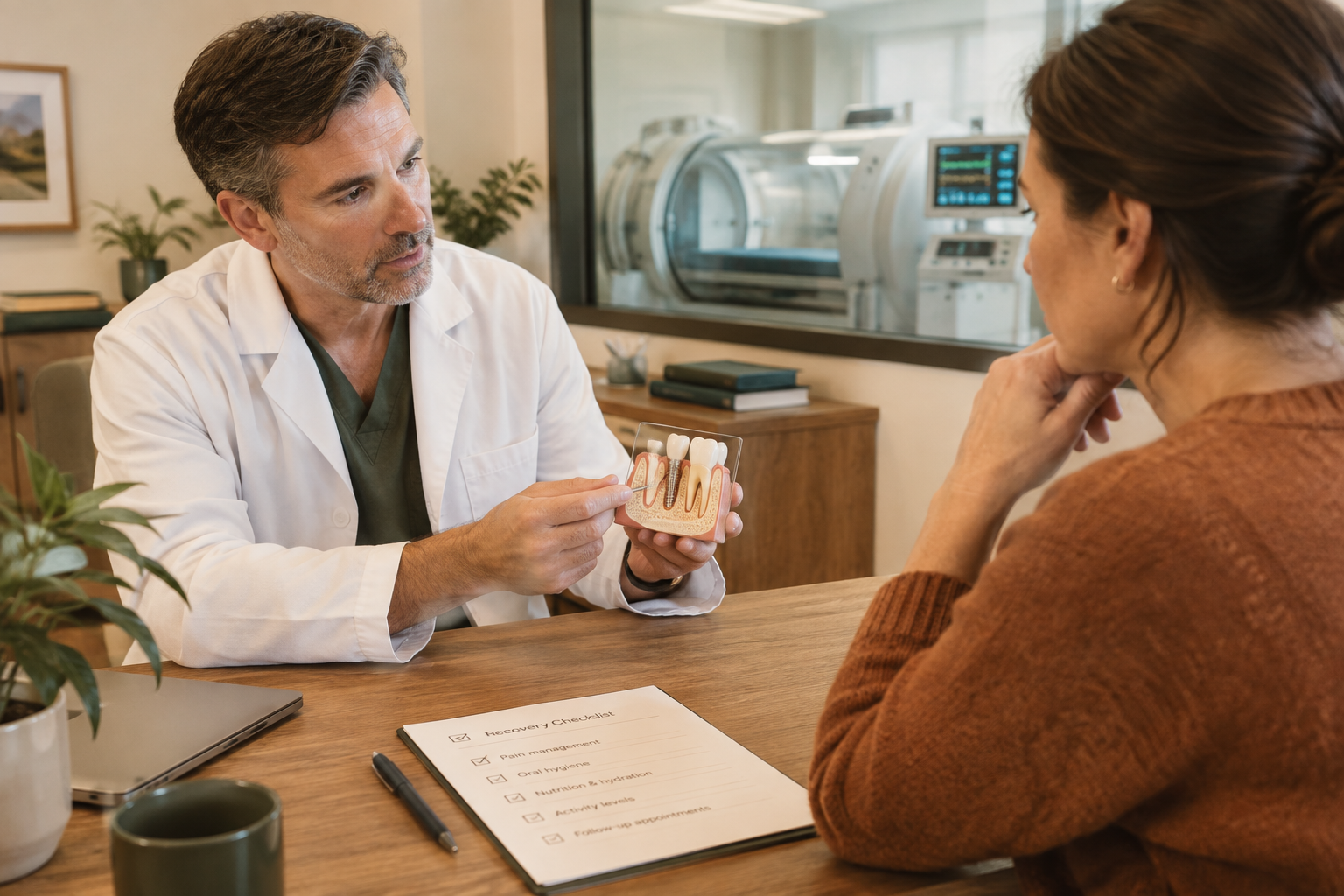 HBOT for Dental Implant Recovery: 4 Things You Need to Know