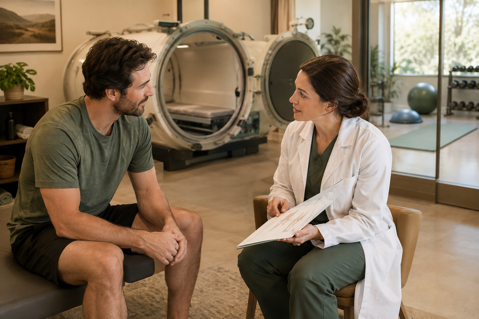 HBOT for Sports Injury Recovery: 4 Things You Should Know