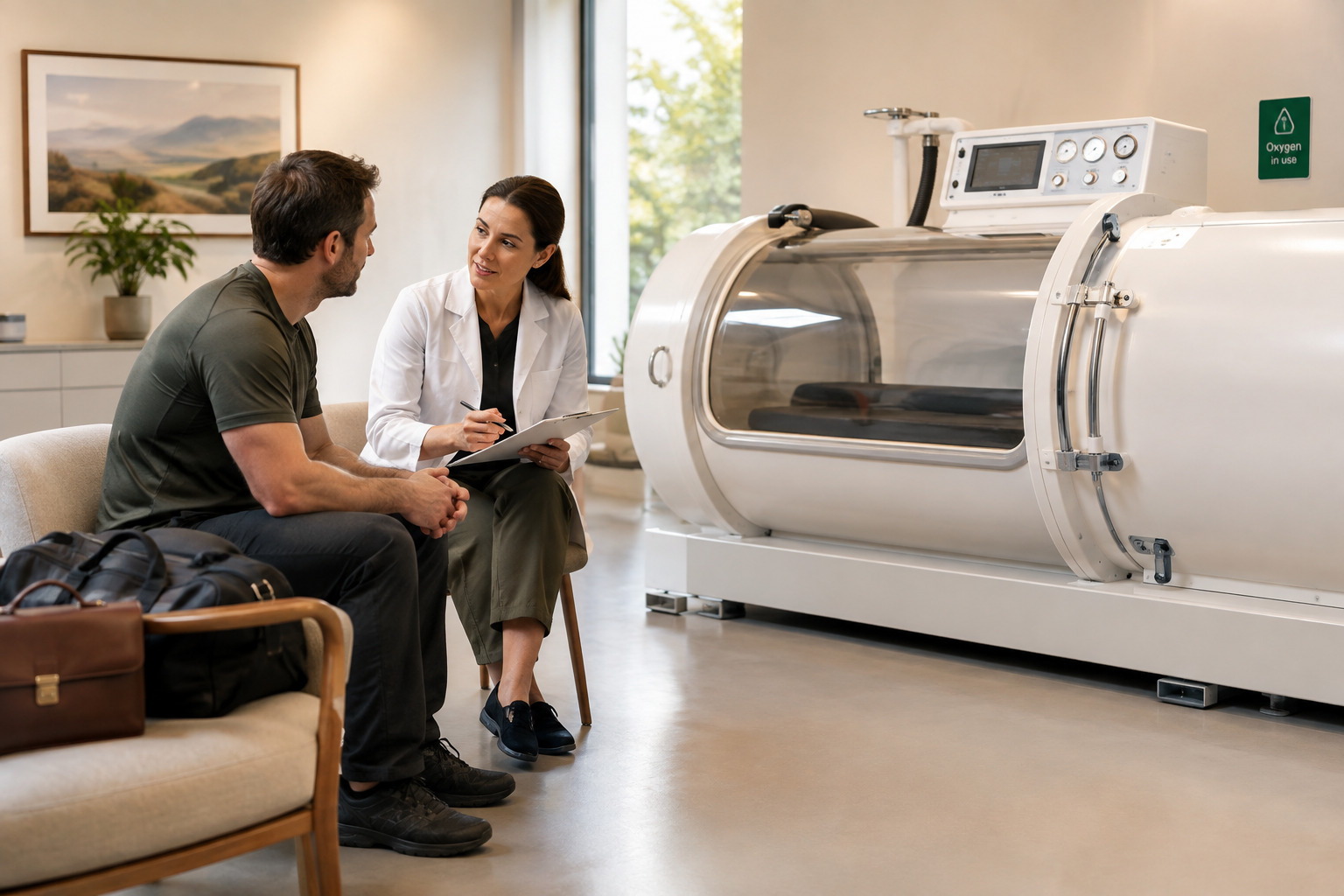 HBOT for Training Recovery: A Guide for Busy Professionals