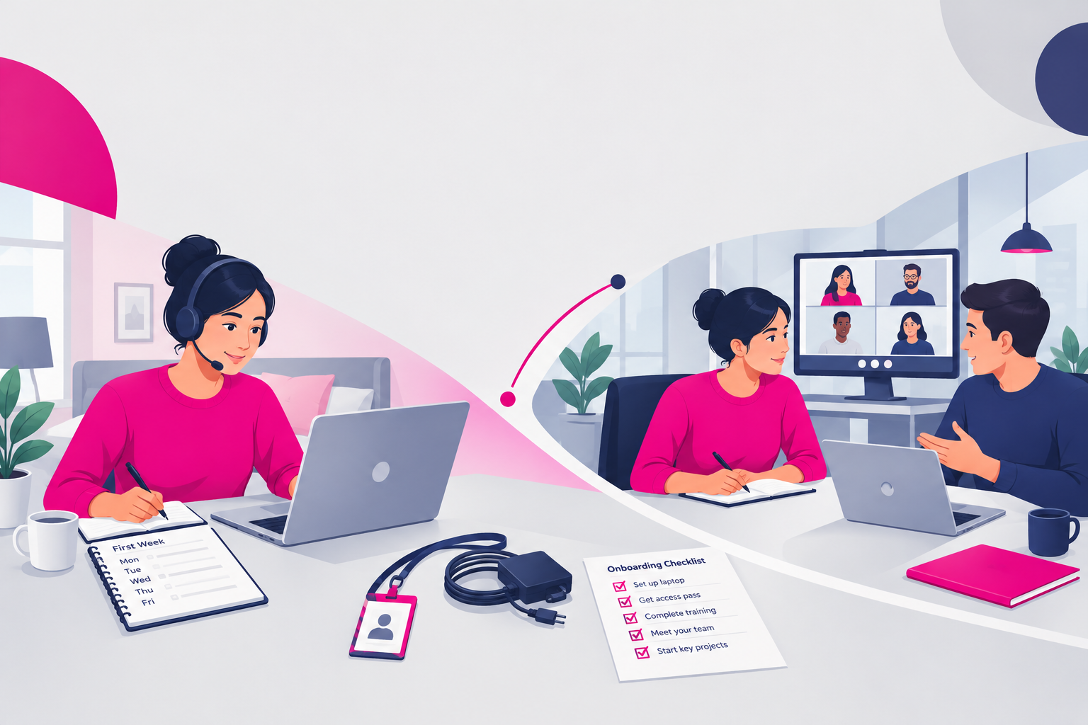 Hybrid Work Etiquette: Get Your First Week in a Job Right