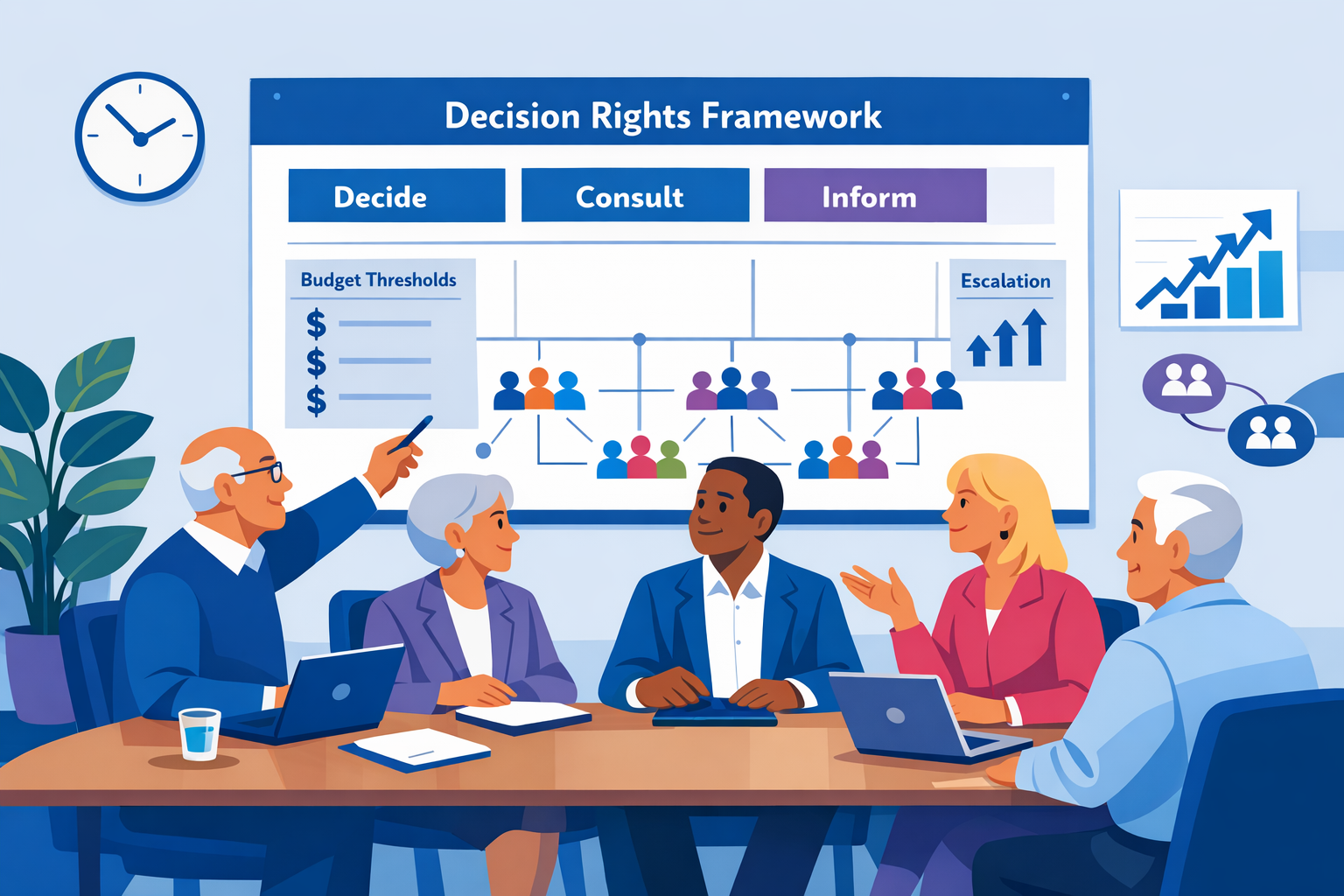 Decision Rights Frameworks for Growing Teams Without Bureaucracy