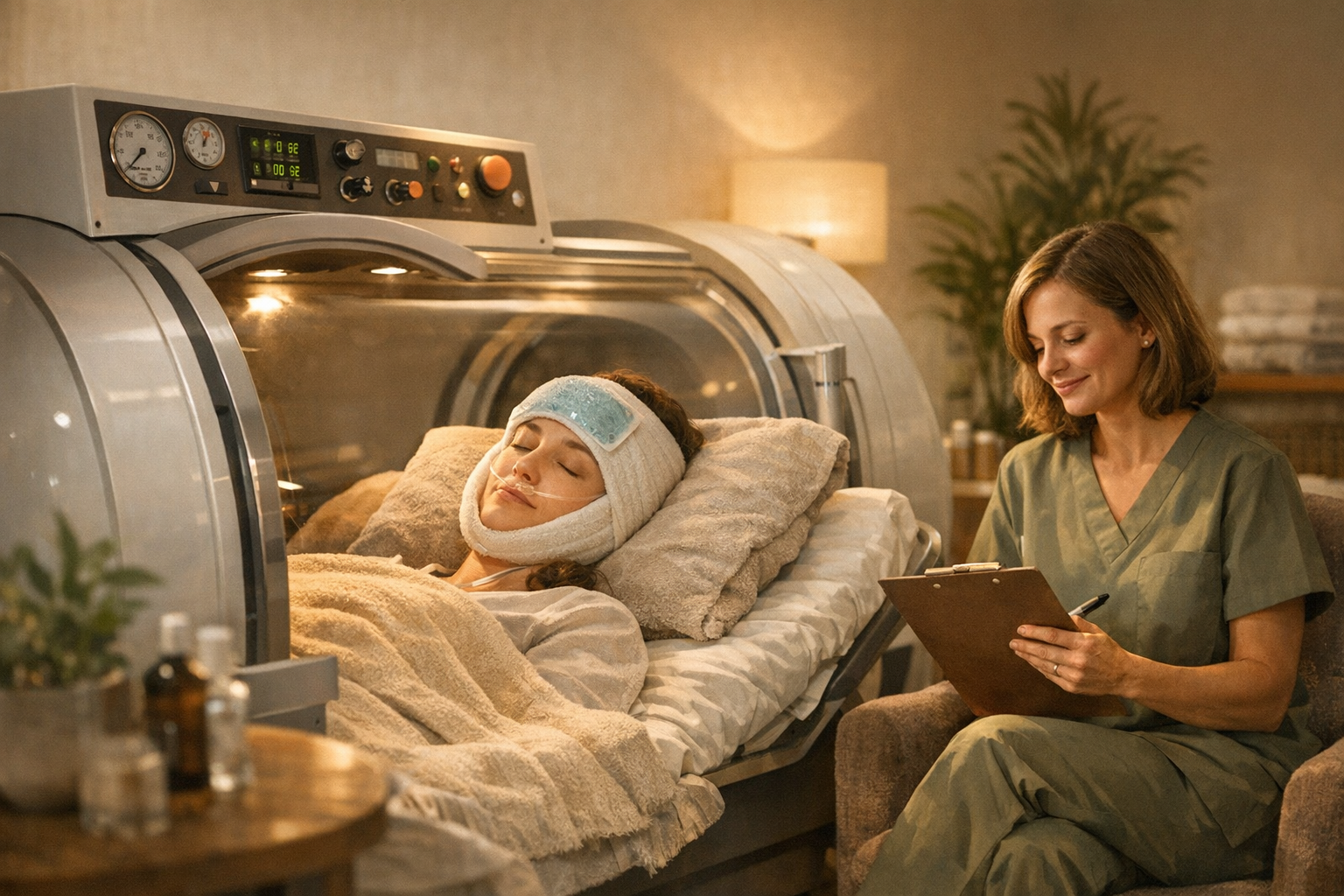 Facelift and HBOT: Healing, Recovery and Skin Support